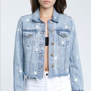 Pistola Denim Jacker with stars